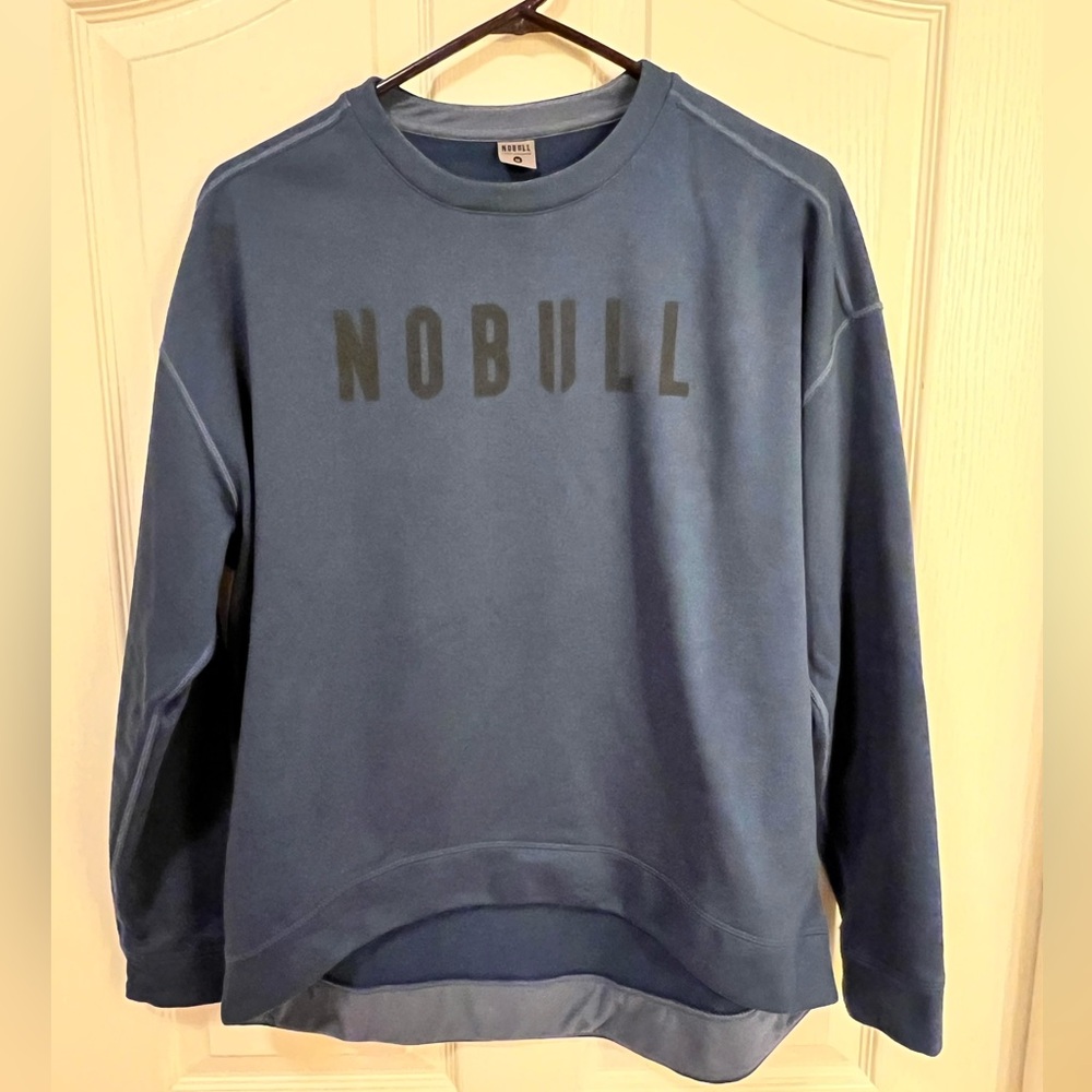 NOBULL Women’s Blue Crewneck Sweatshirt